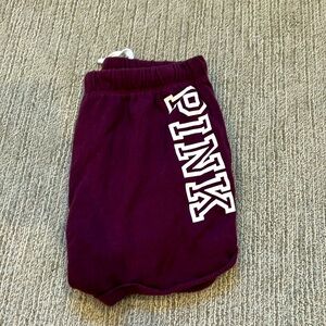 PINK Sweat-shorts (dark purple)